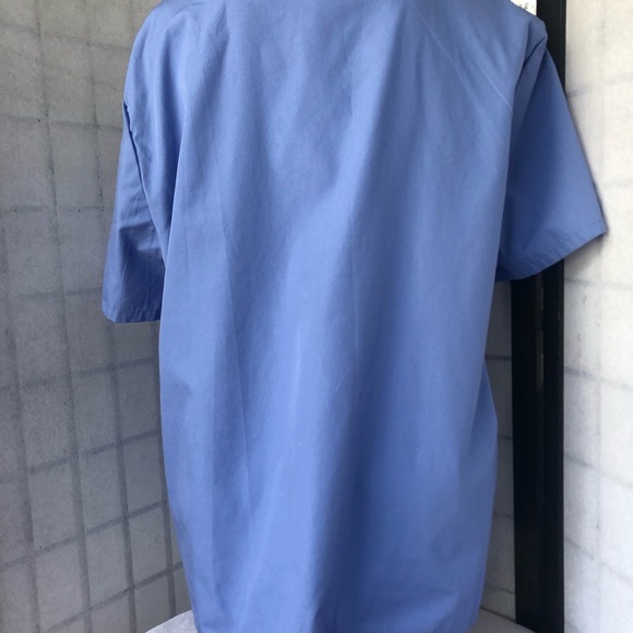 Scrubs size large women’s, blue, green, maroon, blue 4 pieces, work clothes - Picture 5 of 8